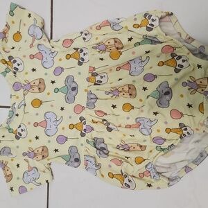 Little Bird bamboo yellow party animal 3-6month